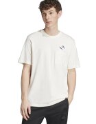 adidas Sportswear Tricou de casa din bumbac Slide - Alb murdar