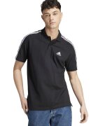 adidas Sportswear Tricou polo cu logo - Negru