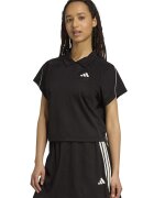 adidas Sportswear Tricou polo Stadium - Negru/Alb optic