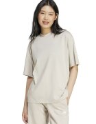 adidas Sportswear Tricou supradimensionat din bumbac - Alb fildes
