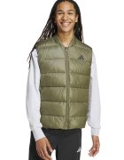 adidas Sportswear Vesta cu fermoar si logo - Kaki
