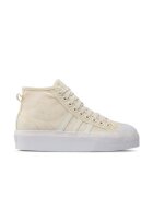 adidas Tenisi dama - Nizza Platform Mid W - bej - tesatura