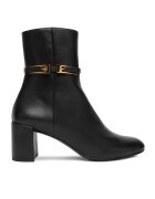 Agl Botine dama piele naturala - negru