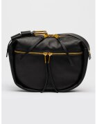 AllSaints Geanta crossbody din piele Noemie - Negru