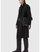 AllSaints Haina din amestec de lana cu nasturi - Negru
