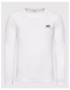 ALPHA INDUSTRIES Bluza barbati - 209175523 - Bumbac - Alb