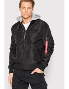 ALPHA INDUSTRIES Geaca barbati - 77818 - Negru - Nylon