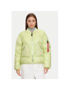 ALPHA INDUSTRIES Geaca dama - 304543760 - Nylon - Verde - Verde