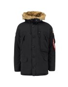 ALPHA INDUSTRIES Jacheta barbati 3158 - Nylon - Negru