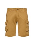 ALPHA INDUSTRIES Pantaloni scurti barbati 176203 13 - Bumbac - Maro - Maro