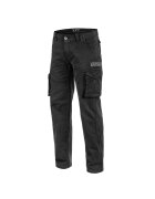 ALPHA INDUSTRIES Pantaloni sport - Bumbac - Negru - 36EU