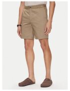 AMI Paris Pantaloni scurti barbati kaki - bumbac
