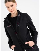 Anapurna Bluza de trening cu fermoar si logo Tedenana - Negru
