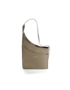 ANNA FELLINI Geanta Cher Dama Piele naturala - dwqfwq - Grej