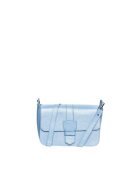 ANNA FELLINI Geanta dama piele - Adora - blue - 27x14x18 cm