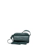 ANNA FELLINI Geanta dama piele - Thea - verde - 30x9x13 cm