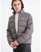 Armani Exchange Geaca cu vatelina si guler inalt - Gri inchis
