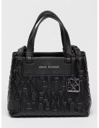 Armani Exchange Geanta cu logo - maner si accesoriu - Negru