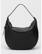 Armani Exchange Geanta semirotunda de piele ecologica - Negru