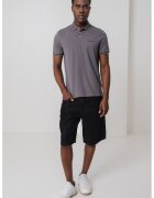 Armani Exchange Tricou polo cu detalii contrastante - Gri