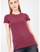 Armani Exchange Tricou slim fit - Violet pruna