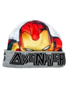 Avengers Caciula copii gri - 54 - reversibil Iron Man/Kapitan America - material poliester