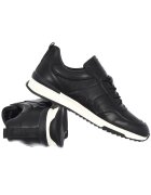 B ORIGINALS Tenisi barbati negru piele naturala - Negru