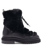 BADURA Botine dama - 590558810155036 - Piele naturala - Negru