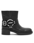 BADURA Botine dama - 590558826346338 - Piele naturala - Negru