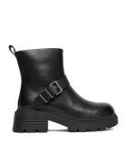 BADURA Botine dama C-ANAYA-5635-2 - piele naturala - Negru