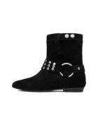 BADURA Botine dama EO-CELIA-90505 - negru - piele