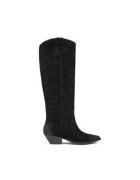 BADURA Cizme dama EO-V365-206 - Piele naturala - Negru