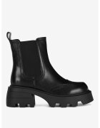 BADURA Ghete dama 5905588842040 - Piele naturala - Negru - Negru