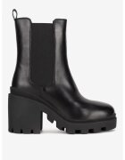 BADURA Ghete dama 5905588958871 - Piele naturala - Negru - Negru