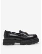 BADURA Mocasini dama 5905588360933 - Piele naturala - Negru - Negru