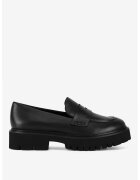 BADURA Mocasini dama 5905588955849 - Piele naturala - Negru - Negru