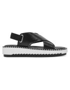 BADURA Sandale dama - 2534 - Piele naturala - Negru