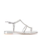 BADURA Sandale dama - 590559 - Piele naturala - Argintiu - Argintiu