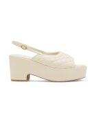 BADURA Sandale dama - 590559 - Sintetic - Ecru - Ecru