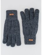 Barts Manusi de lana cu captuseala din fleece HAAKON - Gri carbune