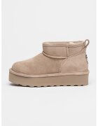 Bearpaw Ghete pull-on de piele intoarsa Retro Shorty