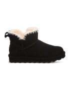 Bearpaw Ghete slip-on flatform de piele intoarsa - Negru