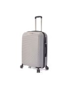Benzi Troler BZ 5808 - polipropilena - cifru - 4 roti 360° - Gri