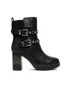 Beverly Hills Polo Club Botine dama negru - fermoar - tesatura