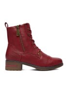 Beverly Hills Polo Club Botine dama - rosu - textil CEO-WS6631-01