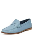 Beverly Hills Polo Club Mocasini dama - piele naturala - albastru