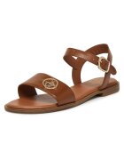 Beverly Hills Polo Club Sandale dama - piele naturala - maro -