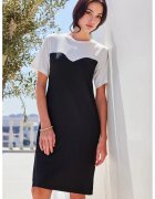 Big Dart Rochie tricotata - HiCCUP - neagra - poliester