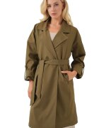 Big Dart Trenci dama - HiCCUP - Textil - Kaki