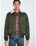 Big Star Geaca bomber cu guler din blana artificiala detasabil Getnew 303